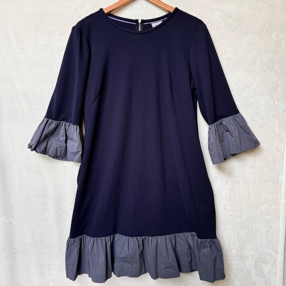 VIVI by VIOLET WEEKEND navy blue dress size large - Picture 2 of 7